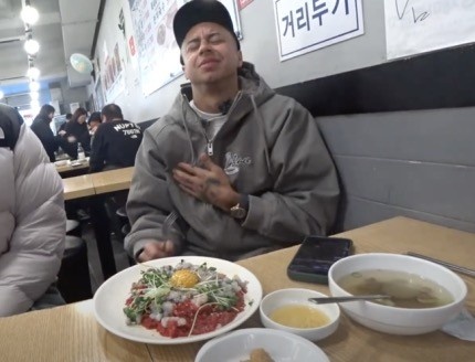 你的林皇，生食之王！林加德在韓國嘗試吃活章魚