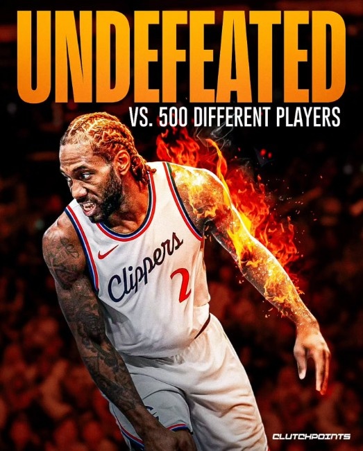 罕見統(tǒng)計！小卡對500球員保持不敗NBA首人 榜單2-6僅老詹非他隊友