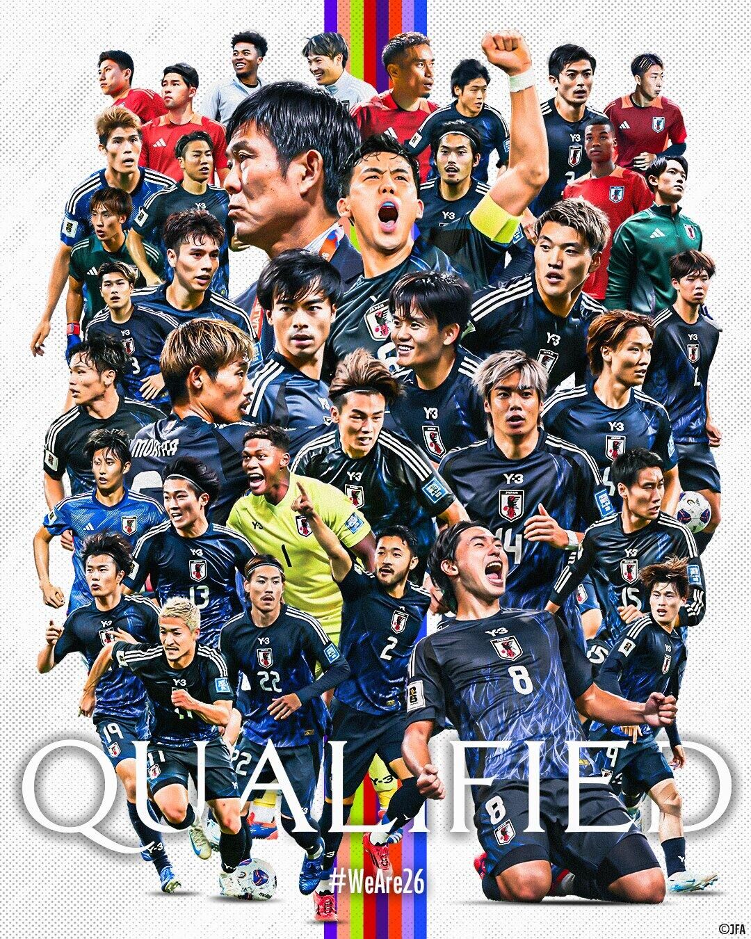 斷層領(lǐng)先！日本7輪6勝1平提前晉級世界杯，全球除東道主外首隊(duì)！