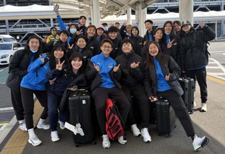 武漢女足前往日本參加女足亞冠！王霜曬照：日本，我們來了