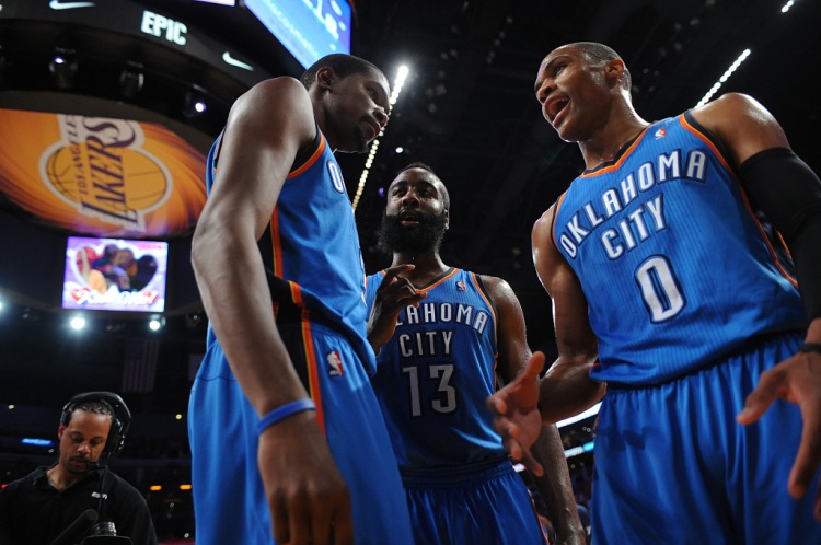 雷霆三少得分全部進入歷史前20！他們是NBA歷史最大的如果嗎？